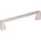 Jeffrey Alexander 128 mm Center-to-Center Satin Nickel Square Boswell Cabinet Pull 177-128SN - alternate 1